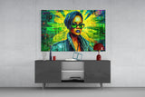 Rihanna Glass Wall Art || Designer Collection.