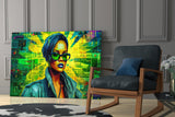 Rihanna Glass Wall Art || Designer Collection.