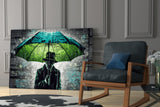 Rain of Answers Glass Wall Art || Designer Collection.