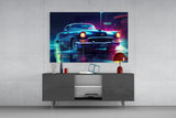 Cadillac Glass Wall Art || Designer Collection.