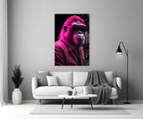 Ape the Cool Glass Wall Art || Designer Collection.