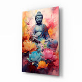 Buddha Glass Wall Art || Designer Collection.