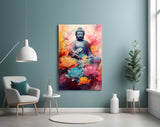 Buddha Glass Wall Art || Designer Collection.