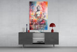 Buddha Glass Wall Art || Designer Collection.