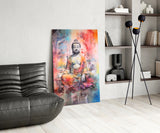 Buddha Glass Wall Art || Designer Collection.
