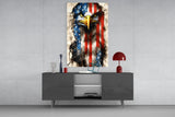 American Eagle Glass Wall Art || Designer Collection.