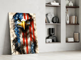 American Eagle Glass Wall Art || Designer Collection.