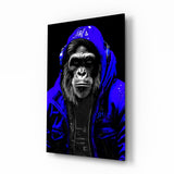 The Ape Glass Wall Art || Designer Collection.
