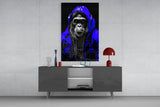 The Ape Glass Wall Art || Designer Collection.