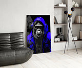 The Ape Glass Wall Art || Designer Collection.