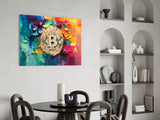 Bitcoin Glass Wall Art || Designer Collection.