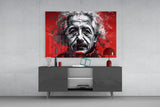 Einstein Glass Wall Art || Designers Collection.