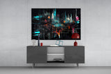 Color Sticks Glass Wall Art || Designers Collection.