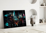 Color Sticks Glass Wall Art || Designers Collection.