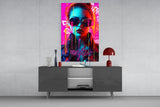Stylish Woman Glass Wall Art || Designer Collection.