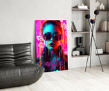 Stylish Woman Glass Wall Art || Designer Collection.