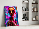 Stylish Woman Glass Wall Art || Designer Collection.