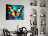 Butterfly Glass Wall Art || Designer Collection.