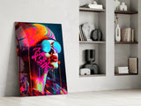 Lips and Looks Glass Wall Art || Designer Collection.