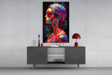Beauty in Colors Glass Wall Art || Designer Collection.