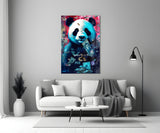 Rich Panda Glass Wall Art || Designer Collection.