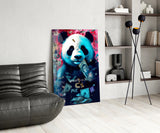 Rich Panda Glass Wall Art || Designer Collection.