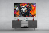 Peaceful Mind Glass Wall Art || Designers Collection.