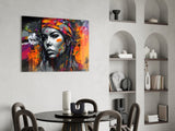 Peaceful Mind Glass Wall Art || Designers Collection.