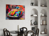 Colorful VW Glass Wall Art || Designer Collection.