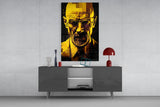 Heisenberg Glass Wall Art || Designer Collection.