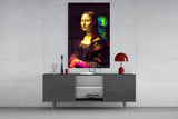 Mona Lisa V2 Glass Wall Art || Designer Collection.