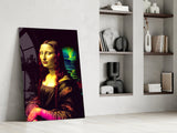 Mona Lisa V2 Glass Wall Art || Designer Collection.