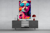 Lollipop Glass Wall Art || Designer Collection.