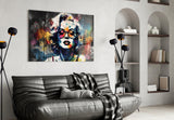 Marilyn Monroe Glass Wall Art || Designer Collection.