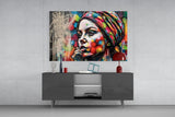 Peaceful Mind Glass Wall Art || Designer Collection.