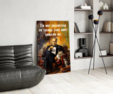 Godfather Glass Wall Art || Designer Collection.