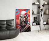 Kratos Glass Wall Art || Designer Collection.