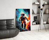 Astronaut Glass Wall Art || Designer Collection.