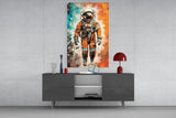Astronaut Glass Wall Art || Designer Collection.