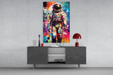Astronaut Glass Wall Art || Designer Collection.