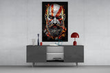 Kratos Glass Wall Art || Designer Collection.