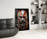 Kratos Glass Wall Art || Designer Collection.