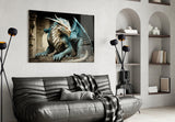 Dragon Glass Wall Art || Designer Collection.