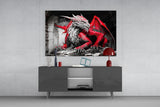 Dragon Glass Wall Art || Designer Collection.