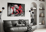 Dragon Glass Wall Art || Designer Collection.