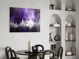 City Silhouette Glass Wall Art || Designer Collection.