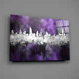 City Silhouette  Glass Wall Art || Designer Collection.