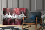 City Silhouette Glass Wall Art || Designer Collection.