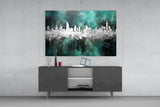 City Silhouette Glass Wall Art || Designer Collection.