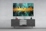 City Silhouette Glass Wall Art || Designer Collection.